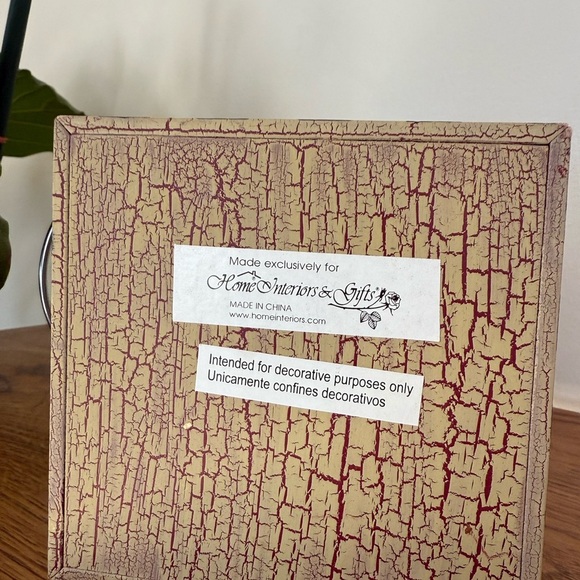 Home Interiors & Gifts Painted Basket Decor - Picture 5 of 7